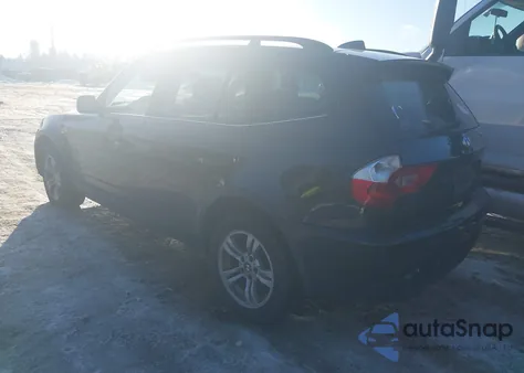 2006 BMW X3 3.0I from USA, damaged, VIN WBXPA93466WG91397